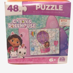 Gabby’s Dollhouse Square Shaped 48 pc Puzzle